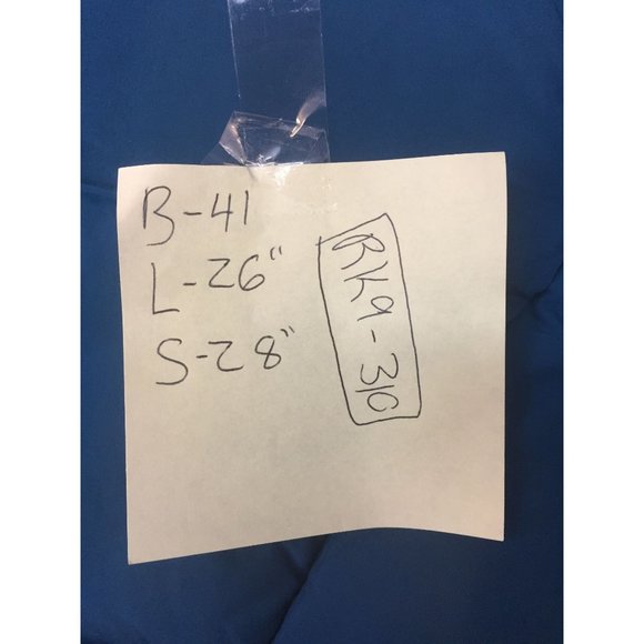 All In Motion Womens Puffer Coat Size S Blue Hooded Packable Down Full Zip Long - Picture 12 of 12